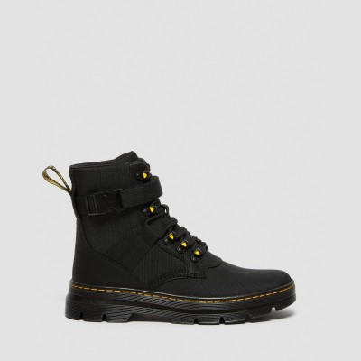 Dr. Martens COMBS TECH II Black Accord+Poly Ripstop
